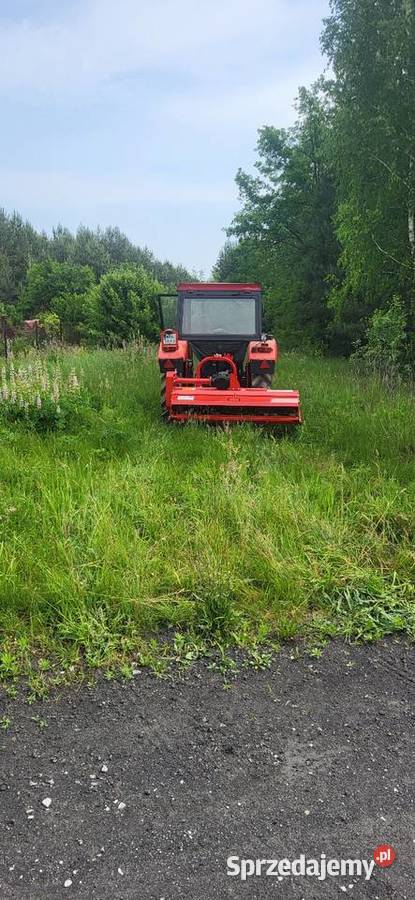 Usługi kosiarką bijakową koszenie trawy ugorów Radom