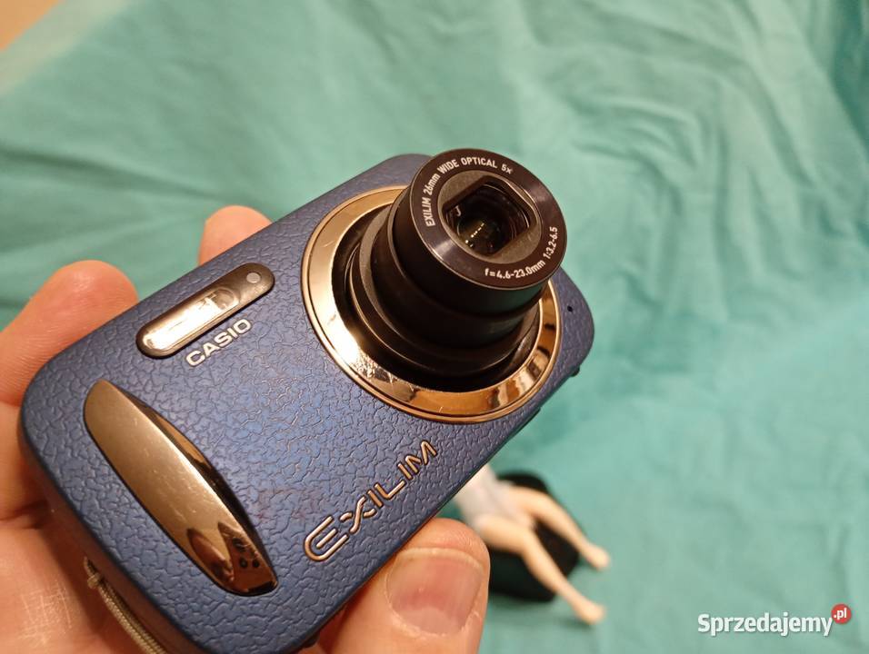Piękny maleńki Casio Exilim EXN30 Niebieska Aparaty Katowice