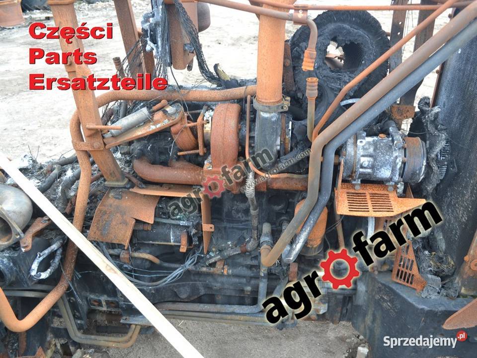 Holland T7250 części skrzynia biegów silnik Byków