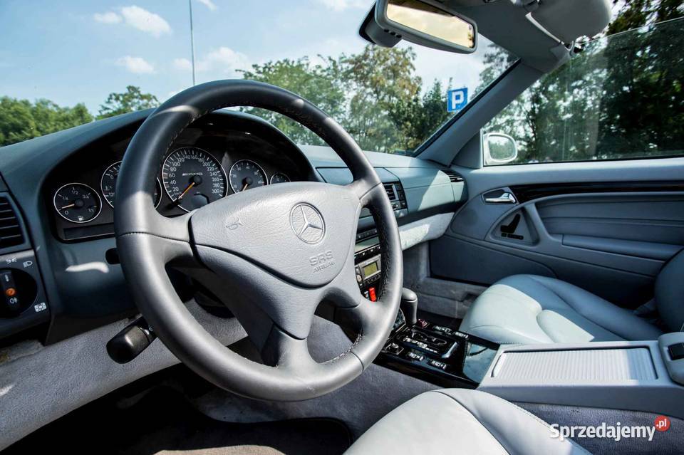 Mercedes Sl 500 R129 pakiet AMG 1999 72 mil Igła poduszka powietrzna SL Łódź