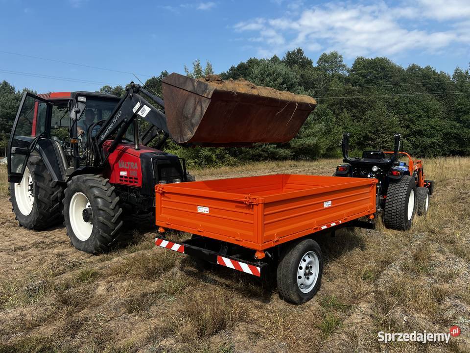 Przyczepa 15T Wywrot 3stronny PRODUCENT Przyczepy rolnicze