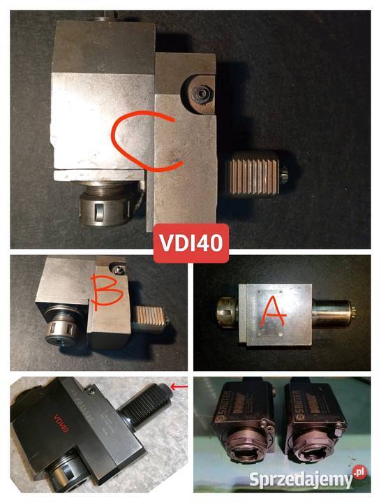 Uchwyt narzędziowy VDI 4O oprawka vdi40 Uchwyt Legnica sprzedam