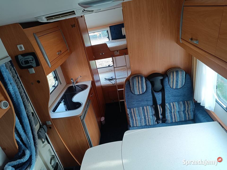 Kamper ford trigano flash 03 chausson 2 x klima lubuskie Kostrzyn nad Odrą