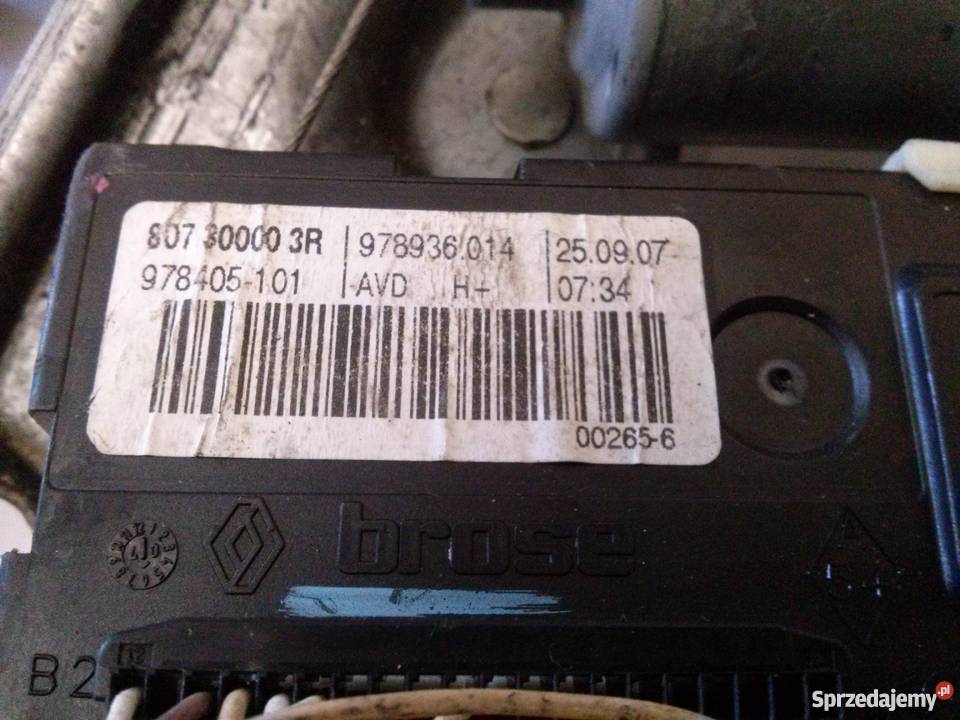 LAGUNA III MECHANIZM PODNOSZENIA SZYBY Swarzędz