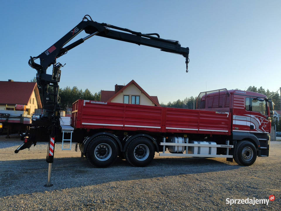 MAN Man 26440 6x4 HDS HIAB 166 B3 DUO Wywrotka Samochody ciężarowe Widełki