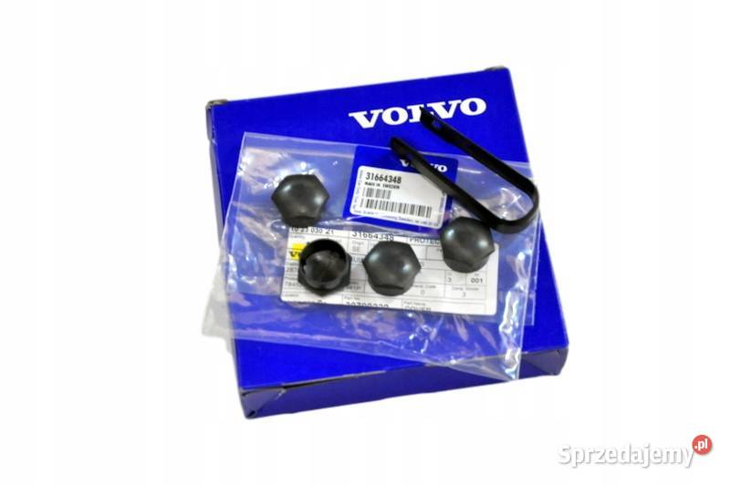 VOLVO nakladki na sruby felgi kola czarne 4 OE Gadgety motoryzacyjne Bielany Wrocławskie