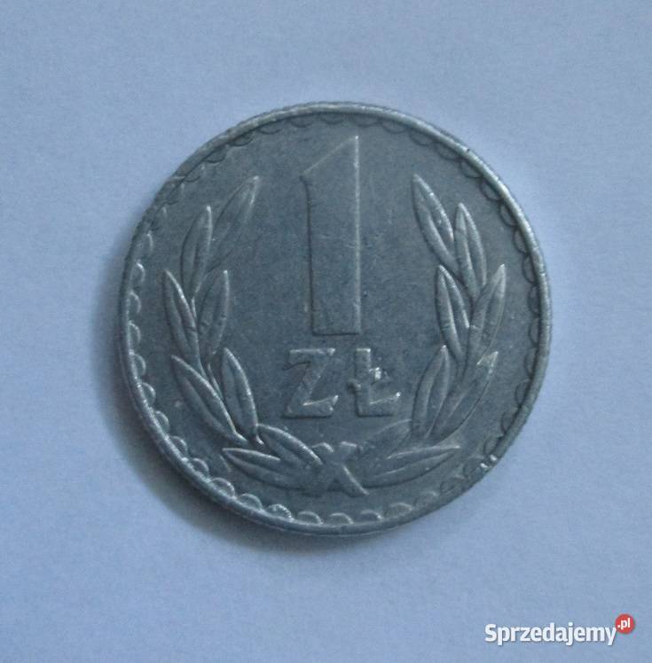 Moneta obiegowa 1 zł / 1975r/moneta/1zł/PRL