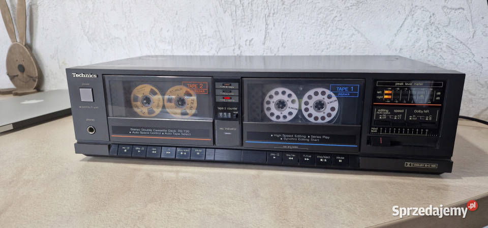 Technics RS T20 dwukasetowy magnetofon deck Międzychód