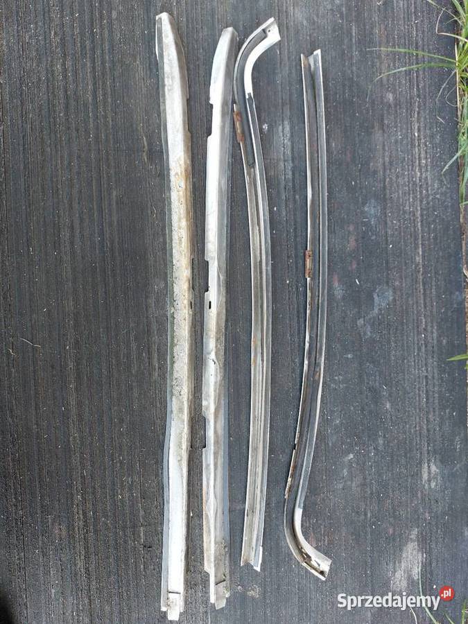 Listwy ozdobne przedniej szyby MercedesBenz w126 osobowe Dobrodzień