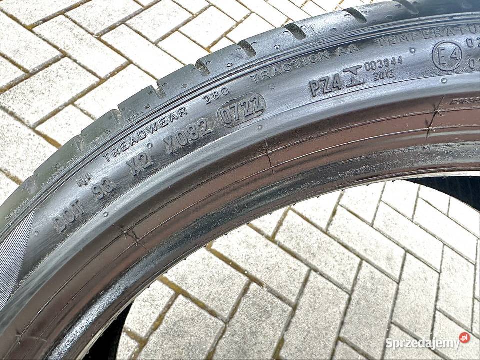 2x Pirelli PZERO 22540 R19 Runflat 2022r MOE 40 Opatów