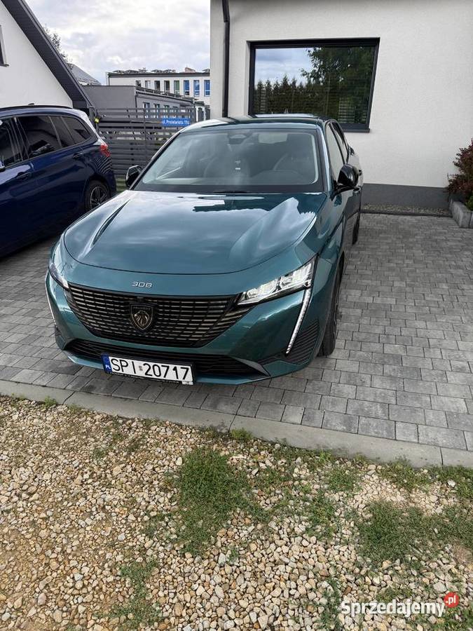 Peugeot 308 2022r Automat FullLED Kamera Virtual nieuszkodzony śląskie sprzedam