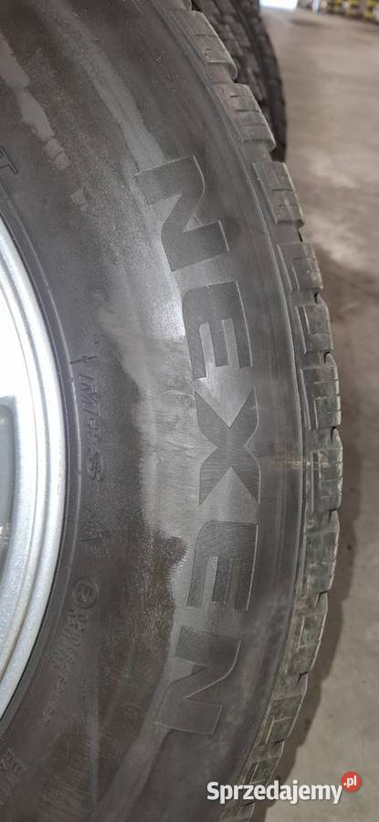 Alufelgi 16 Mitsubishi na oponach zimowych NEXEN Warszawa sprzedam
