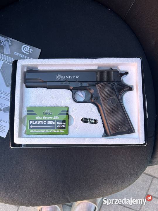 Replika ASG Colt M1911 A1 Cybergun 6 mm kulki Pruszków