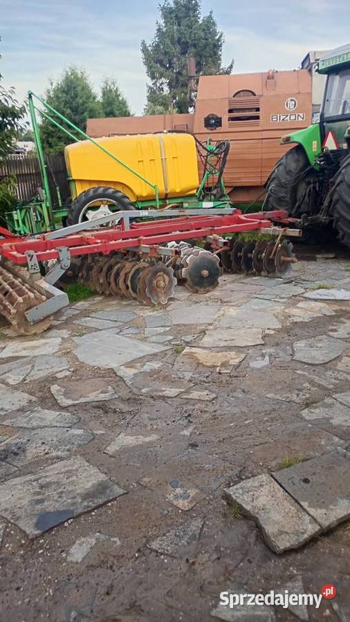 Agregat talerzowy 3metry brona talerzowa RAU Tczewskie Łąki sprzedam