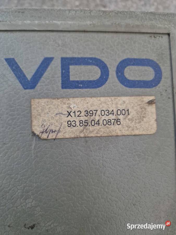 VDO X12 tester prędkości Koszalin