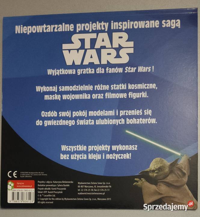 Zestaw 2x Star Wars wypychanki Modele i projekty Szczecin