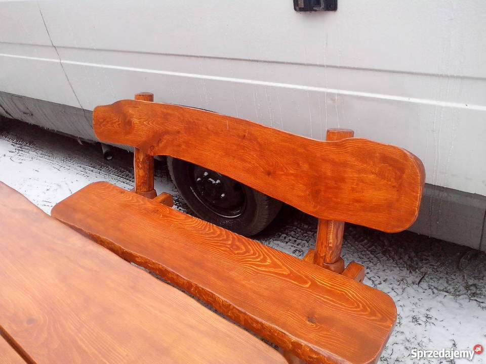 meble ogrodowe biesiadne Woźniki