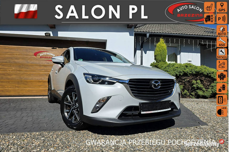 Mazda CX3 serwis ASO Full Led lakier metallic śląskie Rydułtowy