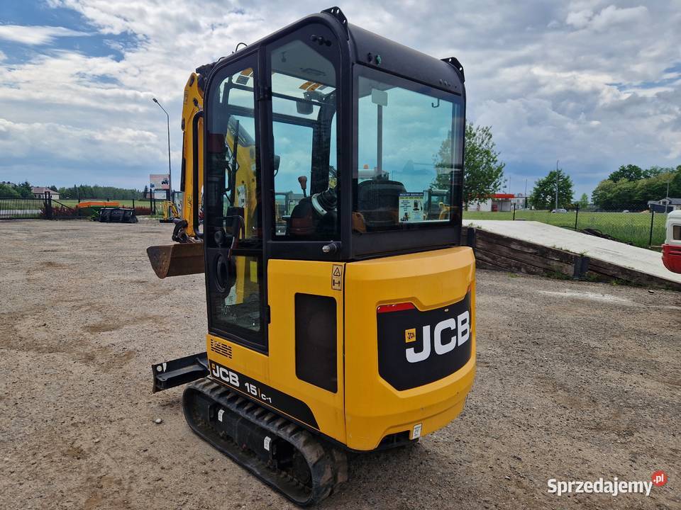 Minikoparka JCB 15 C1 2019r 240mtg maszyna nie Ryżki sprzedam