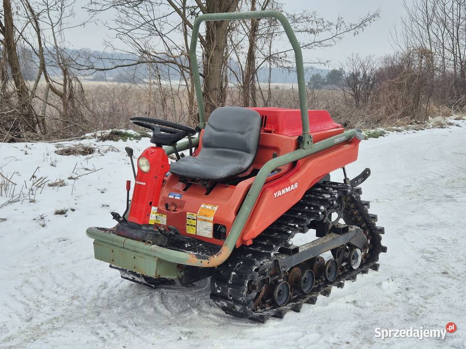 Traktorek traktor YANMAR AC18 18 Z Glebogryzarką Małuszyn