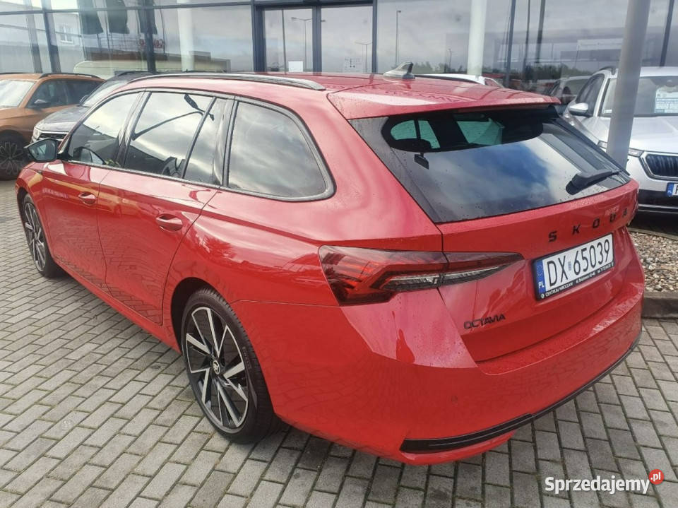 koda Octavia 15 TSI mHEV Sportline DSG IV 2020 Rok produkcji 2024 Tychy