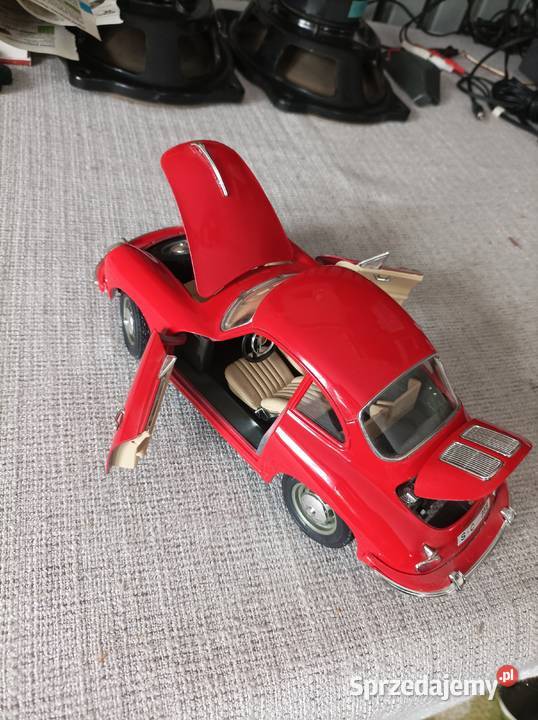 Porsche 356 B Burago model 118 Italy Modelarstwo mazowieckie Płock