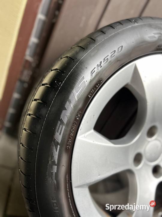 Sprzedam komplet kół alufelg peugeot 4x108 et 29 Konin