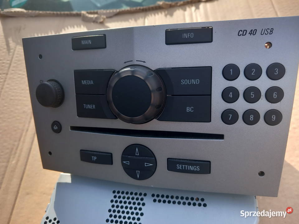 Radio cd40 usb pin Opel Gid z prędkością osobowe sprzedam