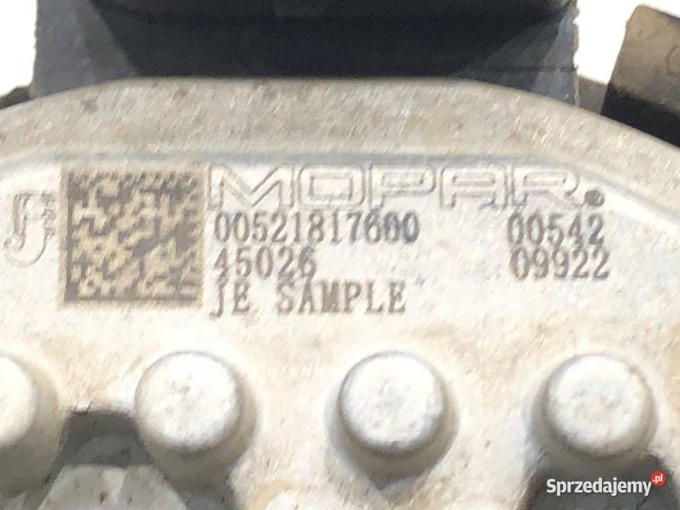 DODATKOWA POMPA WODY JEEP COMPASS MP 00521817600