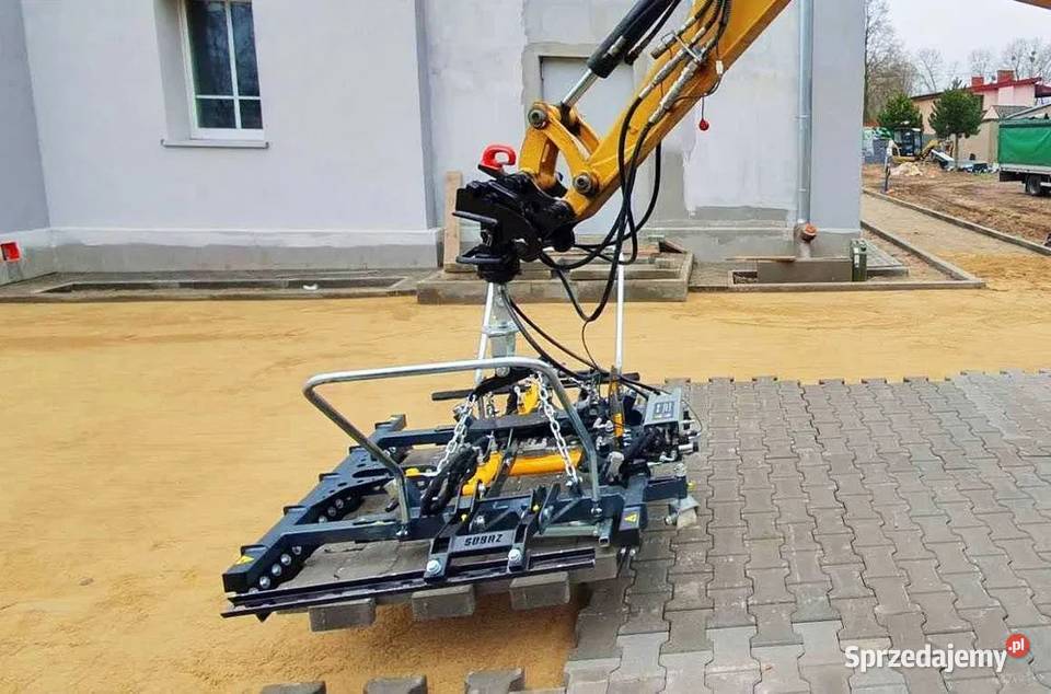 Chwytak do kostki brukowej układarka do koparki Potęgowo