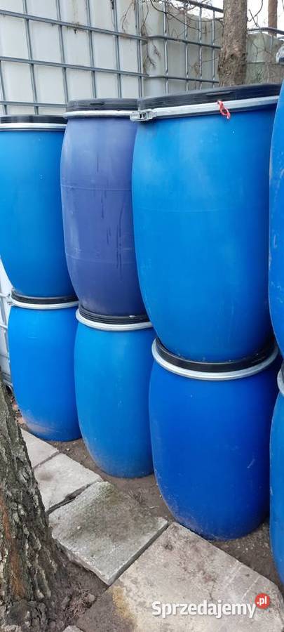 Beczki beczka 120l Pojemniki 200 sztuk mazowieckie Pionki sprzedam