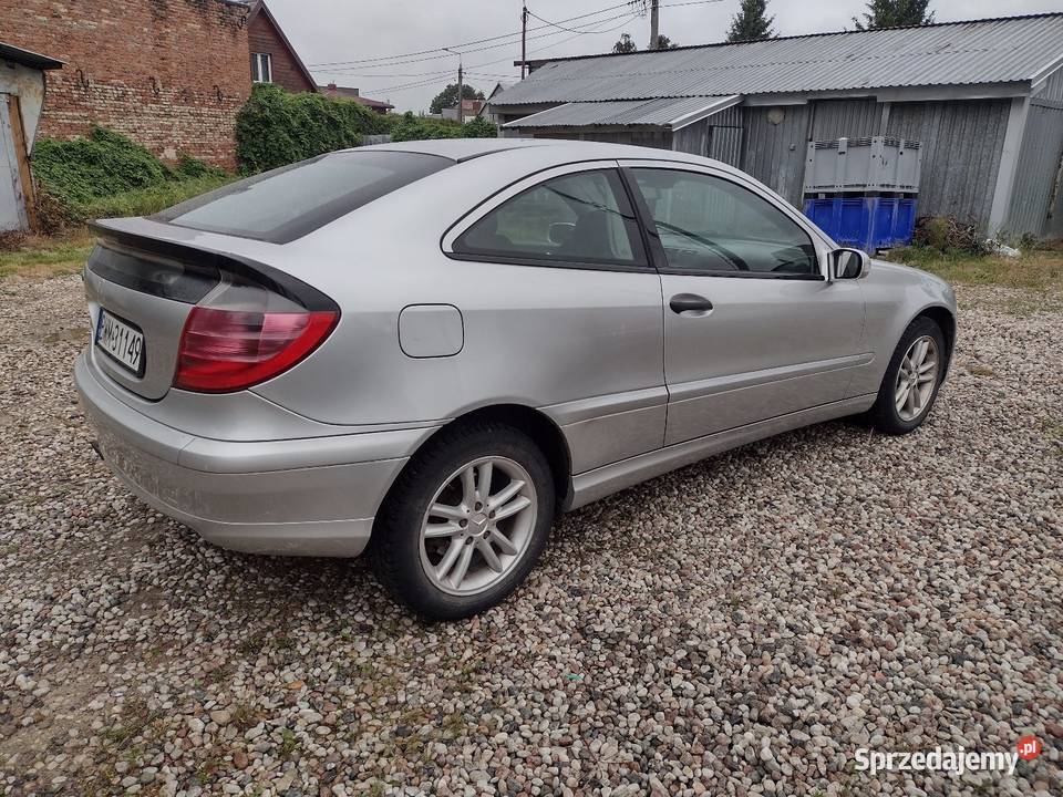 Mercedes C180 Coupe 2001 Benzyna Białystok