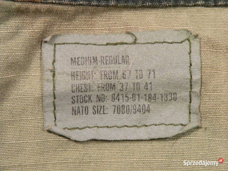 Bluza BDU woodland medium cotton 87r dolnośląskie Wrocław