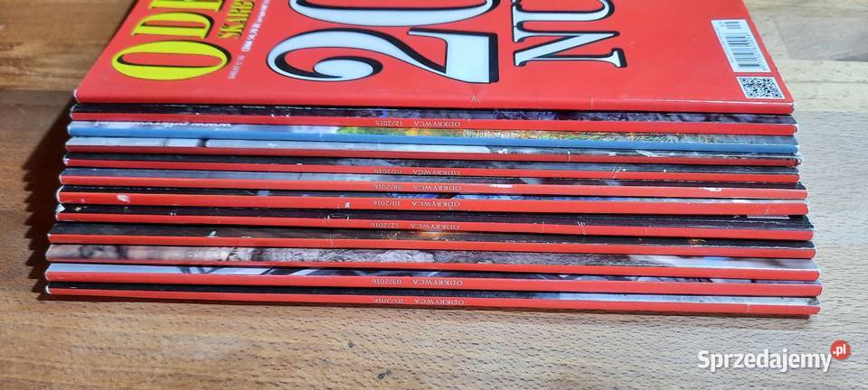 Miesięcznik Odkrywca 12 numerów Warszawa