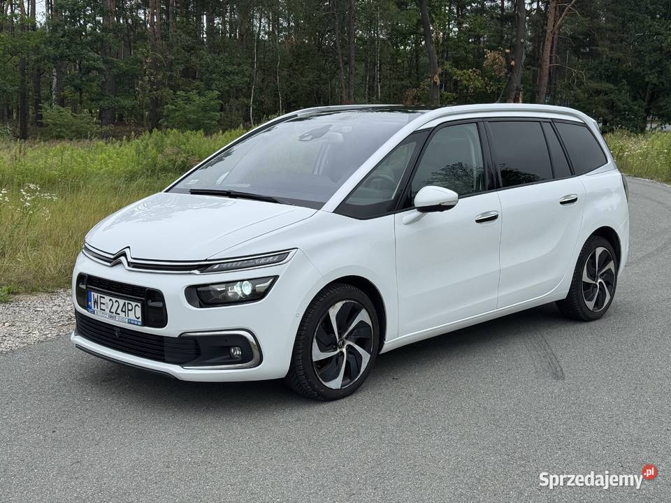 Citroen C4 Grand Picasso 20 Picasso BlueHDI Rok produkcji 2017 C4 Grand Picasso Wiązowna