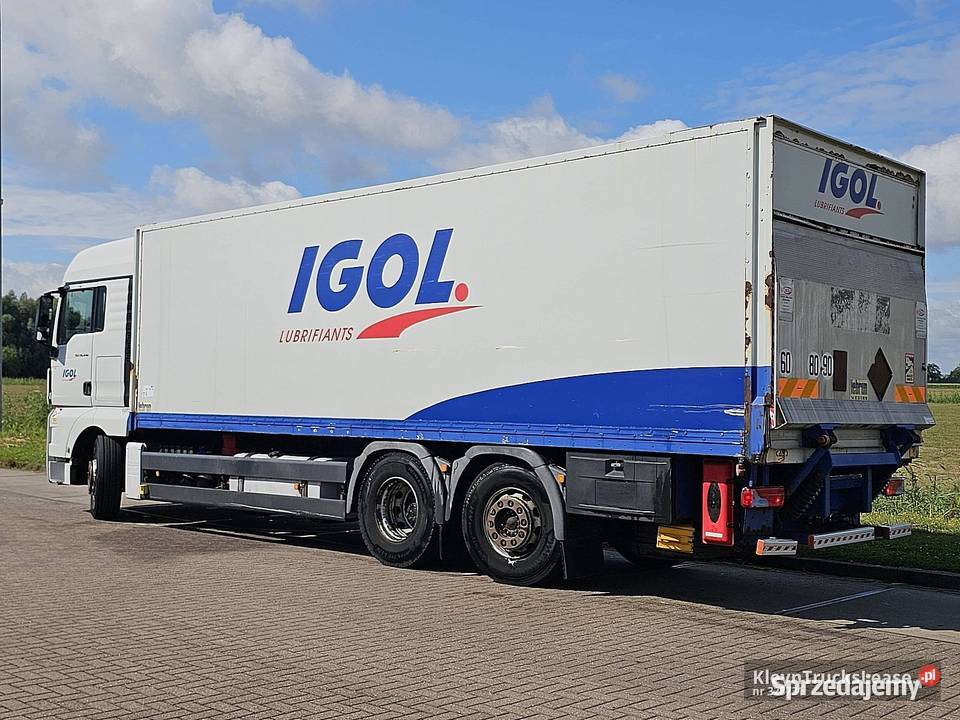 MAN 26440 TGX 6X2 TAILLIFT kontener 2009