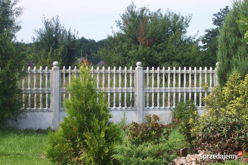 Płyty ogrodzeniowe różne wzory Miękowo sprzedam