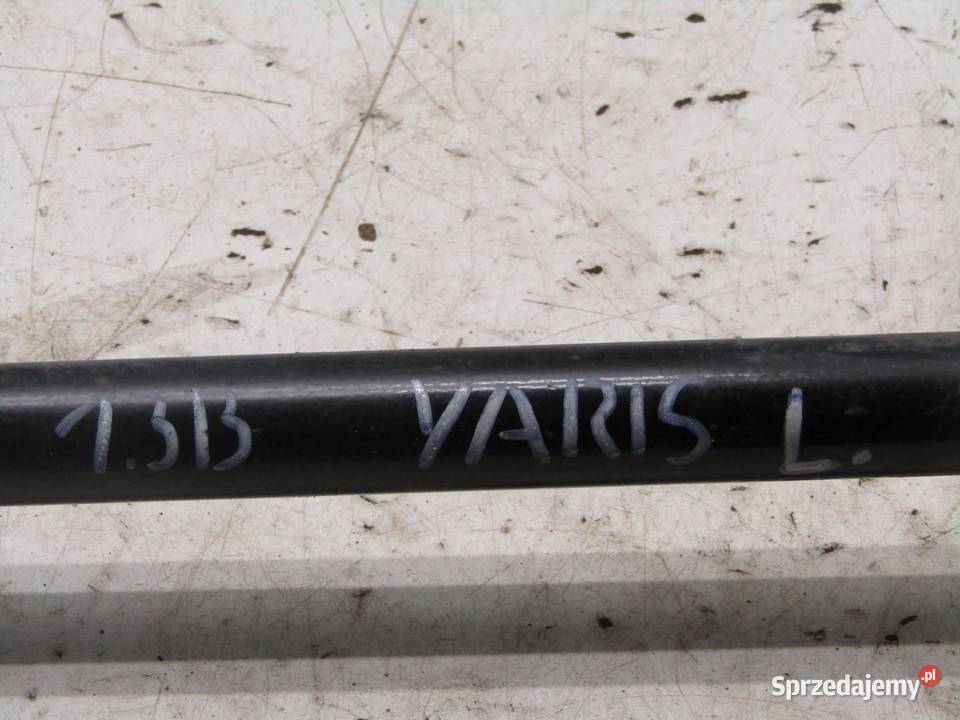 PÓŁOŚ PRZEDNIA LEWY PRZÓD 13 VVTI TOYOTA YARIS