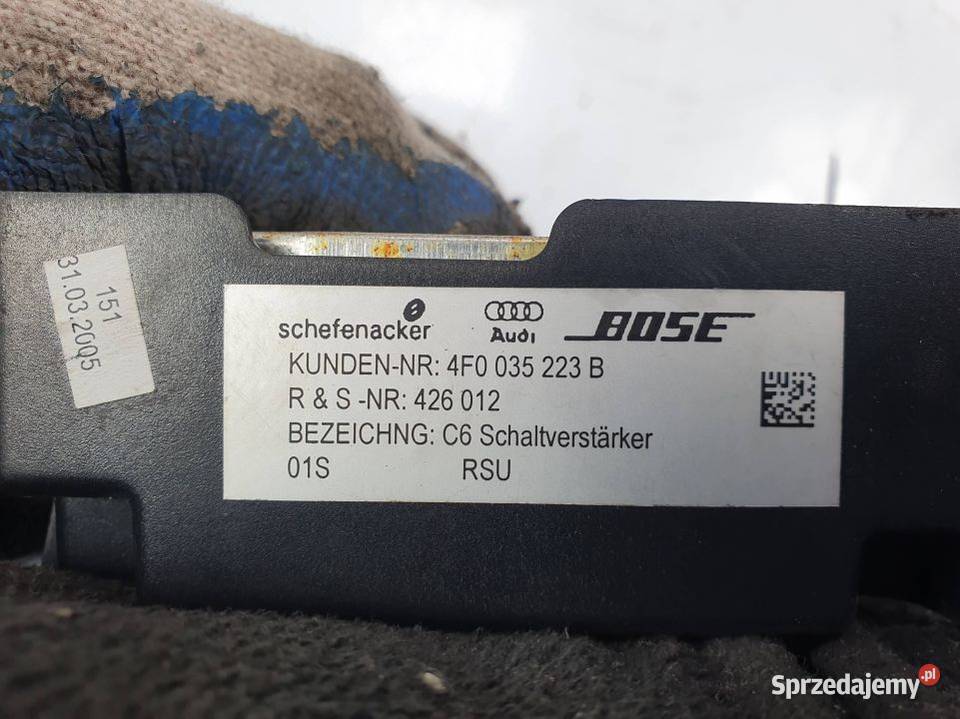 MODUŁ AUDI A6 C6 4F0035223B Lipno