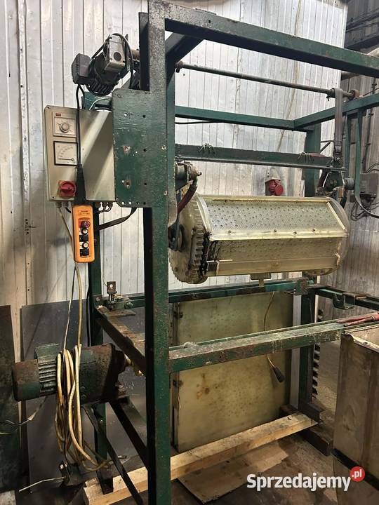 Bęben z konstrukcją i szynami CU Pszczyna