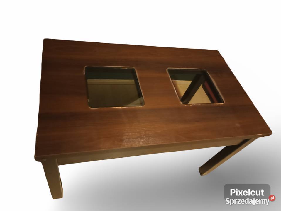 Stolik kawowy drewniany 100 x 60 x 59 transport Kraków sprzedam