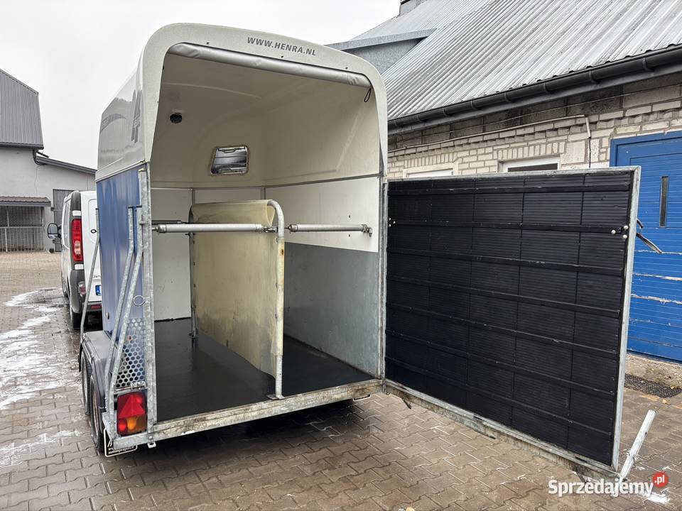 Przyczepa do koni zwierząt Henra Boeckmann podlaskie Radziłów