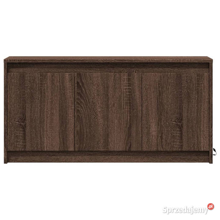 Szafka pod TV z LED brązowy dąb 100x34x50 mazowieckie Warszawa sprzedam