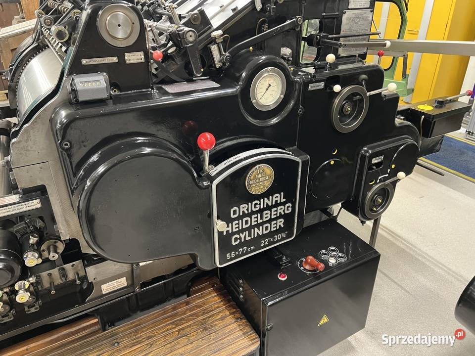 Automat do sztancowania Heidelberg Cylinder SBG Radom