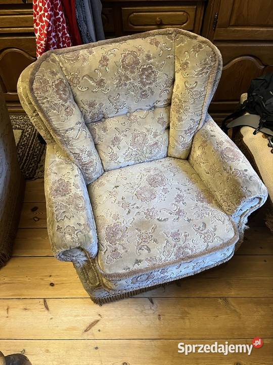 4 fotele na kółkach komplet Fotele pomorskie