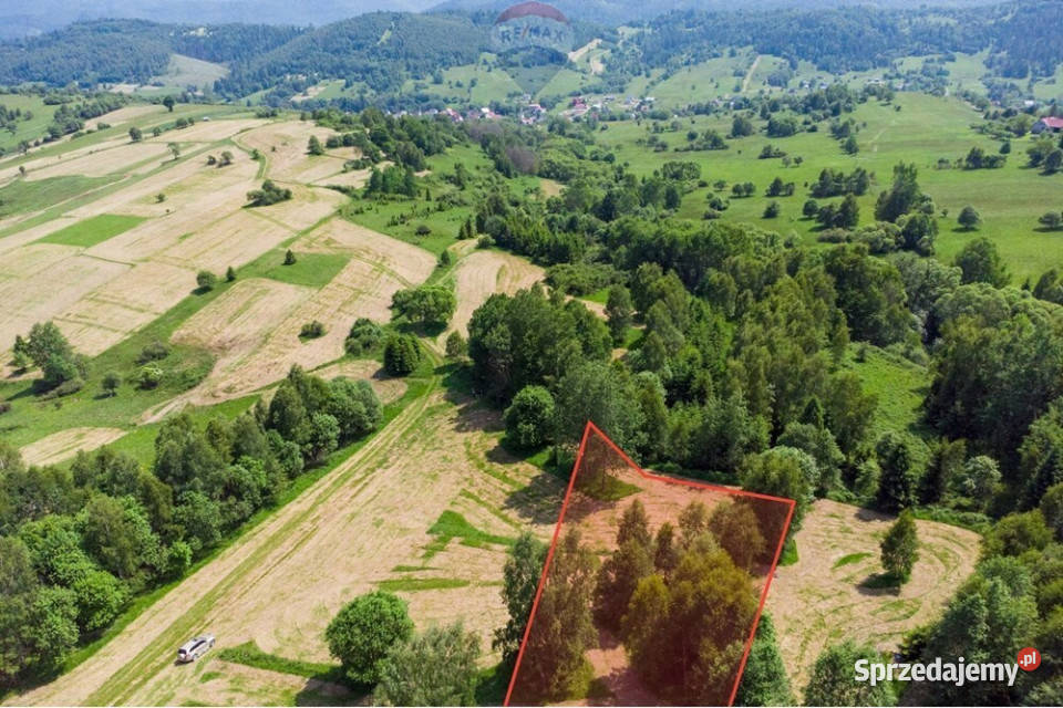 Działka rolna 1386m w malowniczej Soli 0m Sól