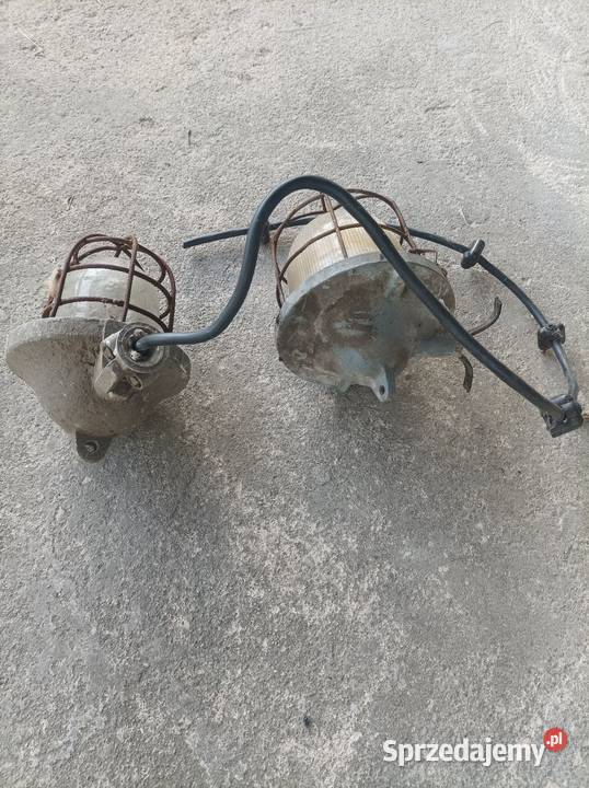 Lampy lampa wisząca garażowa przemysłowa loft