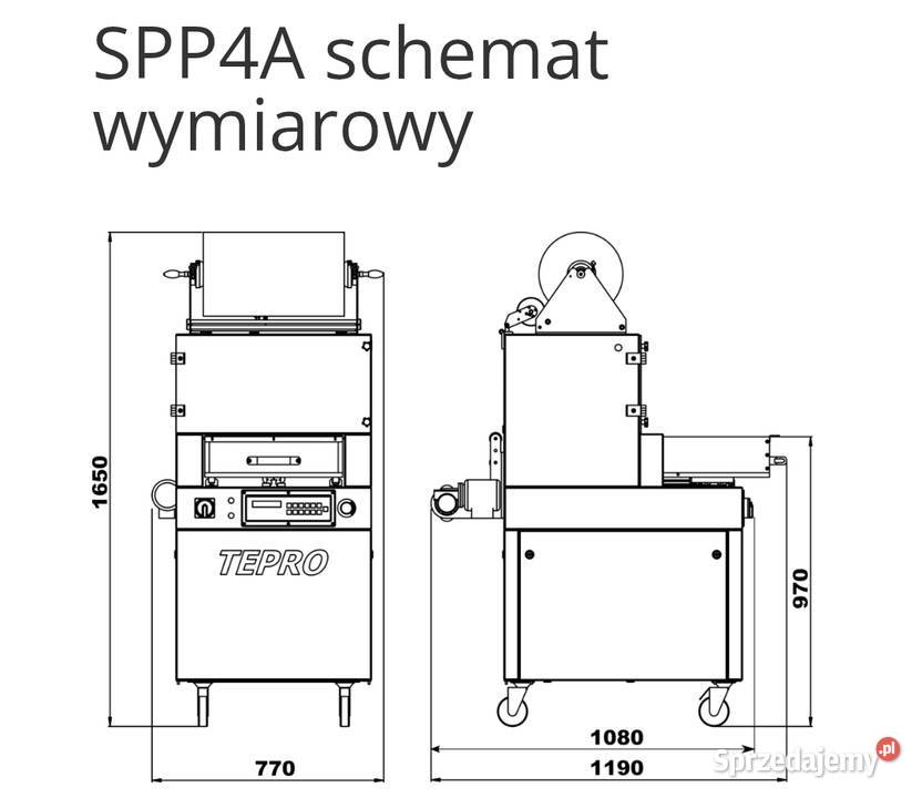 Traysealer Tepro SPP4A Dobieszowice
