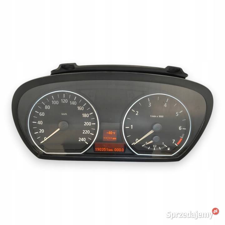 LICZNIK ZEGARY 6974645 BMW E81 E87 16 B Benzyna osobowe Liczniki i zegary Motoryzacja lubelskie