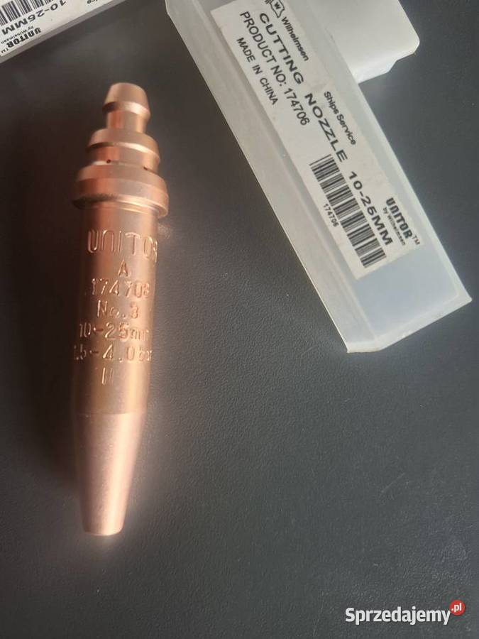 Dysza tnąca do palnika Unitor 1025 mm zachodniopomorskie Szczecin